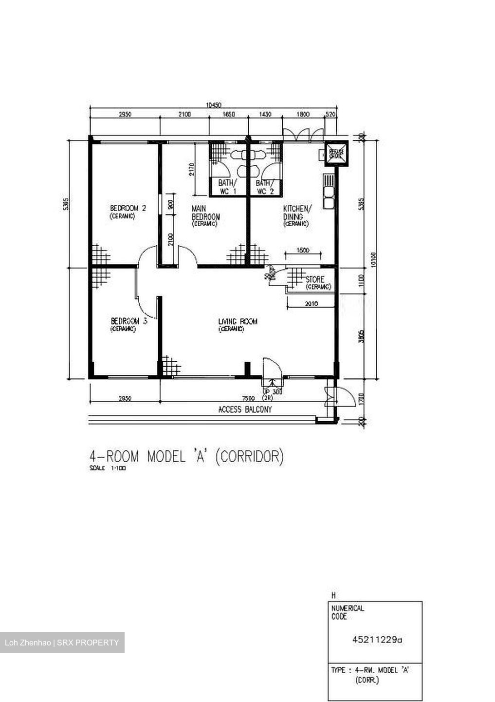 Blk 540 Serangoon North Avenue 4 (Serangoon), HDB 4 Rooms #606409641
